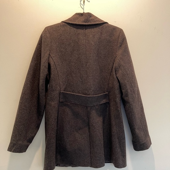 Vintage Brown Wool Winter Jacket from Unique Designer - Picture 2 of 5